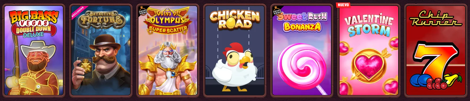 Catálogo de slots online y máquinas tragamonedas disponible en 5 Gringos Casino
